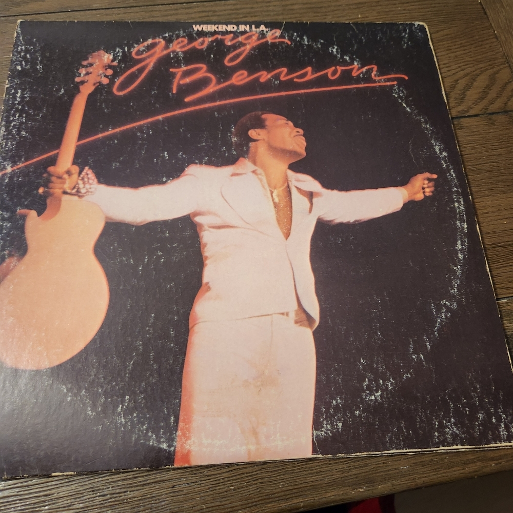Vintage George Benson Weekend in LA Black Double Vinyl Warner Bros Record LP